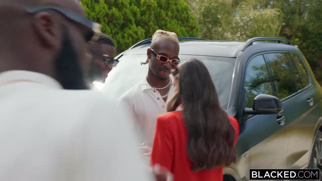 Gorgeous Stefany Gets DPED In A BBC Gangbang Party — Interracial, Gangbang, DP scene by Mylfed