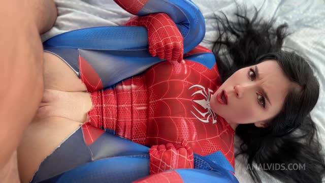 Passionate Spider Woman vs Anal Fuck Lover Black Spider-Girl! — Romantic & Cinematic, Anal, Romance scene by Mylfed