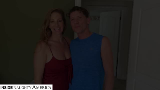Behind the scenes with Annie King in NaughtyOffice — Roleplay & Scenario, Naughty, Office scene by Mylfed