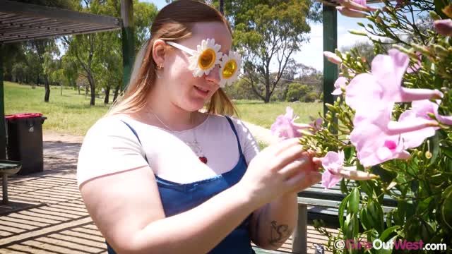 Floral Sex — Office & Public, Natural, Outdoor scene by Girls Out West
