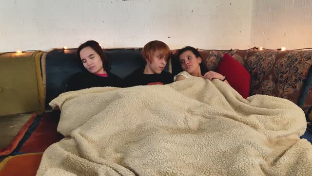 Threesome Tais With Friends — Group & Threesome, Threesome scene by Mylfed