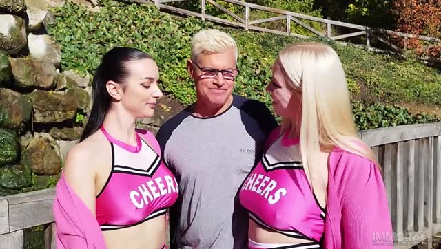 Busty Cheerleaders Cuckold Their Pervert Coach Part 1