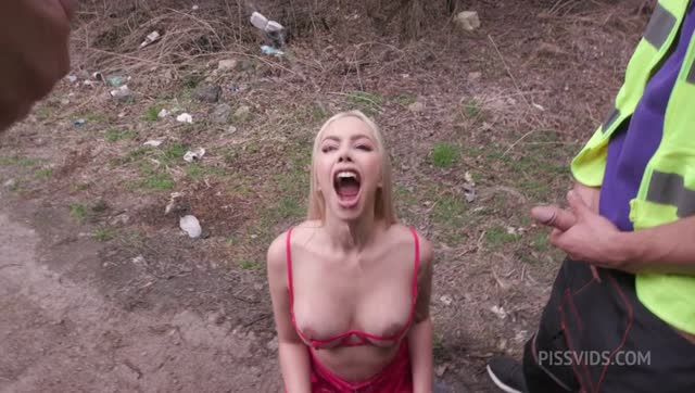 Barbie on the road Wet, 6on1, Vivian Lola, BWC, ATM, Balls Deep, DAP, No Pussy, Rough Sex, Big Gapes, Pee Drink/Cocktail/Shower, Swallow — Rough & Hardcore, Rough, Swallow scene by Mylfed