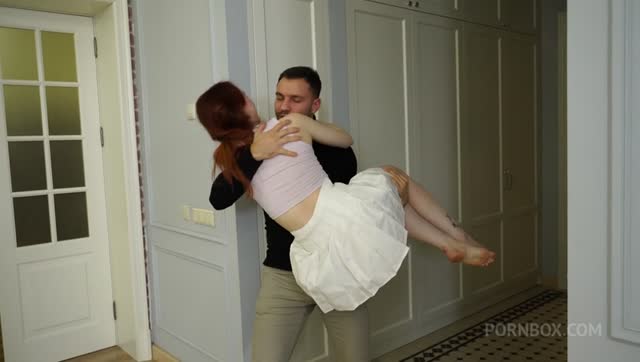 Real cuckold becomes her first rough DP lesson — Group & Threesome, Rough, Cuckold scene by Mylfed